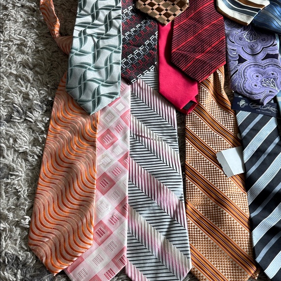 Assorted Men's Neckties - Multi-Color Set - Picture 2 of 7